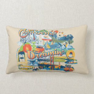 Coussin Rectangle Décor maison de Californie Dreaming