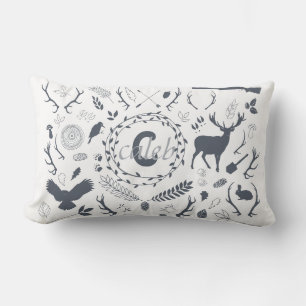 Coussin Rectangle Décor personnalisé de crèche de bébé de région