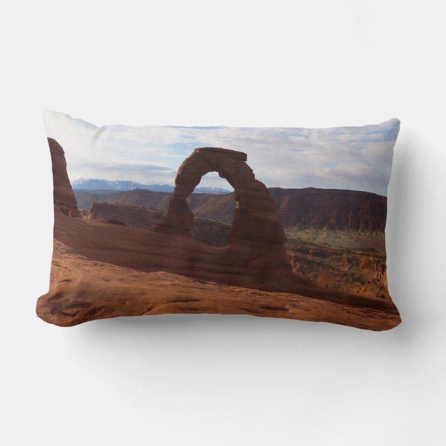 Coussin Rectangle Delicic Arch I au Parc national des Arches (Recto)