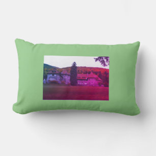 Coussin Rectangle Demeure du Southern Vermont College, Bennington