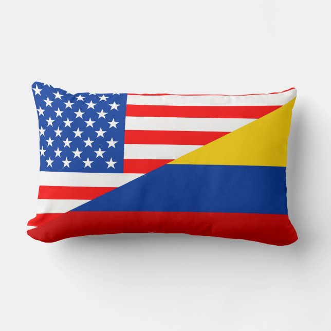 Coussin Rectangle demi de compte des Etats-Unis de drapeau des (Recto)