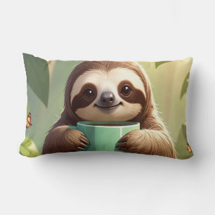 Coussin Rectangle Desert Cactus Pillow - Boho Southwest Decor Cushio