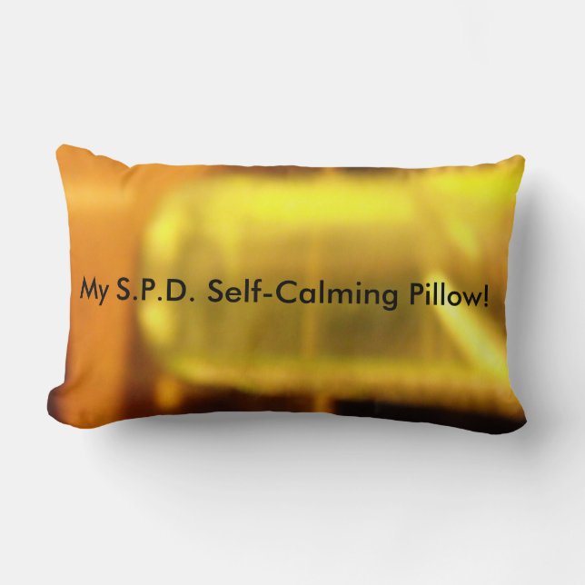 Coussin Rectangle Désordre de traitement sensoriel, apprenant (Recto)