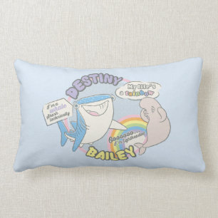 Coussin Rectangle Destiny & Bailey Comic Graphic