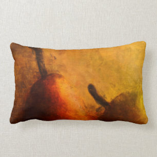 Coussin Rectangle Deux poires rides style Art du monde ancien