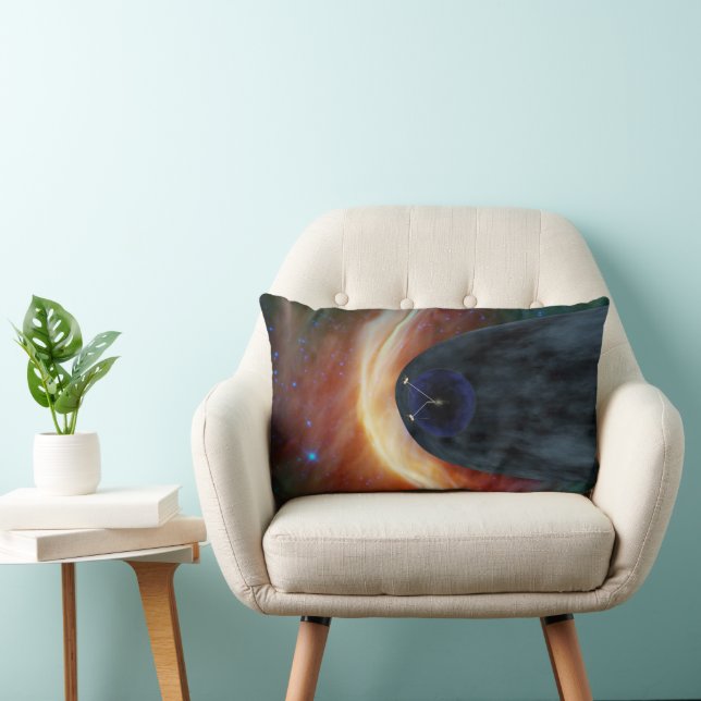 Coussin Rectangle Deux Voyageurs Spacecraft Explorer L'Espace Turbul (Chaise)