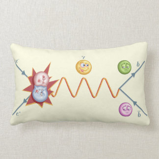 Coussin Rectangle Diagramme idiot de Feynman