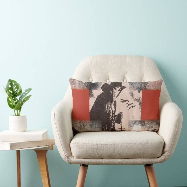 Coussin Rectangle Docteur en peste Dr. Macabre Lève Lit-Lit (Chaise)