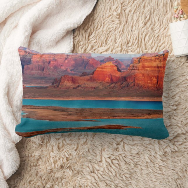 Coussin Rectangle Dominguez Butte & Lake Powell, Utah (Couverture)