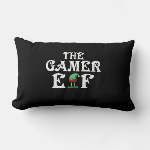 Coussin Rectangle Don de Noël Le Joueur Elf