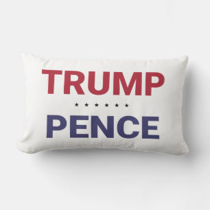 Coussin Rectangle Donald Trump et Mike Pence (élection américaine de