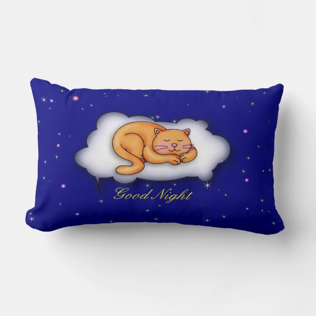 Coussin Rectangle Dormir Kitty (Recto)