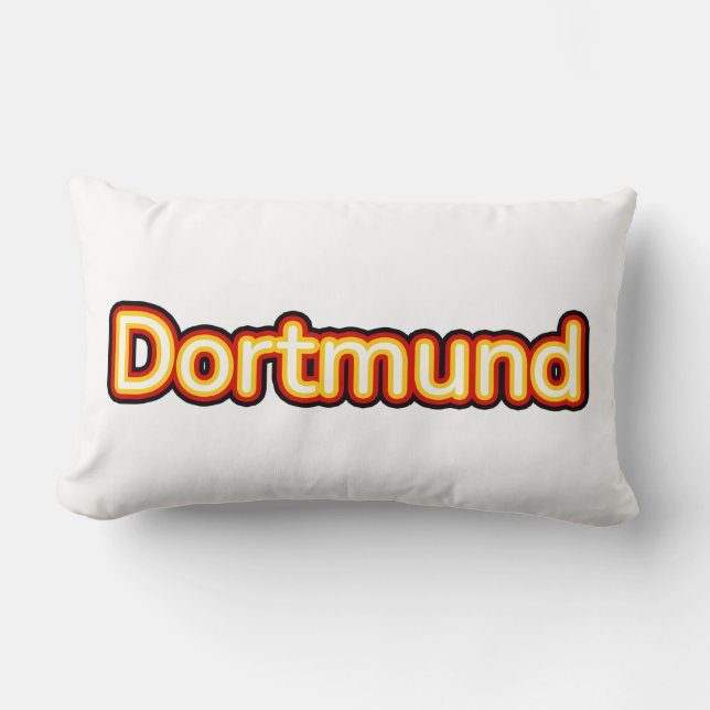Coussin Rectangle Dortmund Deutschland (Recto)
