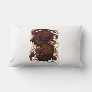 Coussin Rectangle Dragon (conception de signature)
