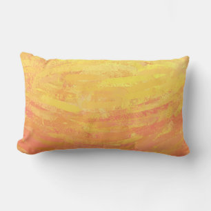 Coussin Rectangle Dragons Oeil Orange Texture