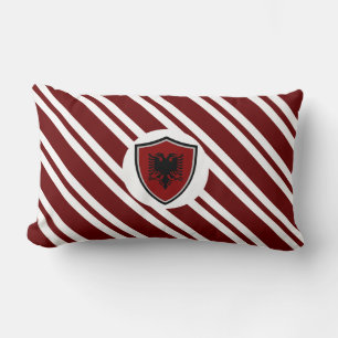 Coussin Rectangle Drapeau albanais