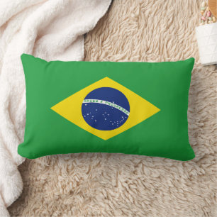 Coussin Rectangle Drapeau Brésil
