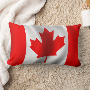 Coussin Rectangle Drapeau canadien