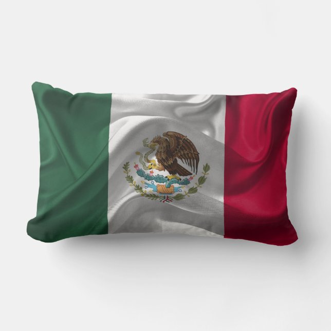 Coussin Rectangle Drapeau cool Mexique (Recto)