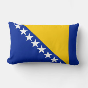 Coussin Rectangle Drapeau de Bosnie-Herzégovine