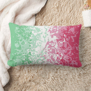 Coussin Rectangle Drapeau de fierté abrosexuel abstrait groovy psych