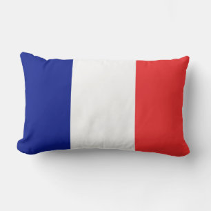 Coussin Rectangle Drapeau de Français Tricolore de la France