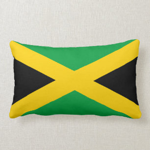 Coussin Rectangle Drapeau de la Jamaïque