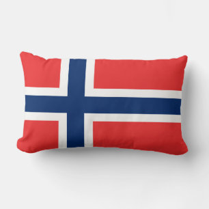Coussin Rectangle Drapeau de la Norvège