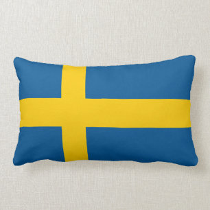 Coussin Rectangle Drapeau de la Suède