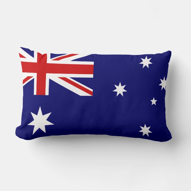 Coussin Rectangle Drapeau de l'Australie (Recto)