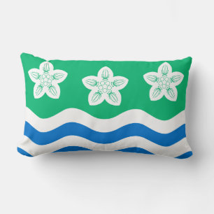Coussin Rectangle Drapeau de l'oreiller à lancer Cumberland