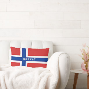 Coussin Rectangle Drapeau de Norway