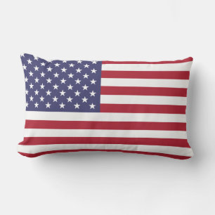 Coussin Rectangle Drapeau des États-Unis