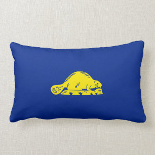 Coussin Rectangle Drapeau d'État de l'Oregon