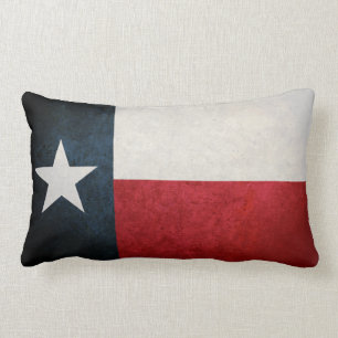 Coussin Rectangle Drapeau du Texas ; Texan ;