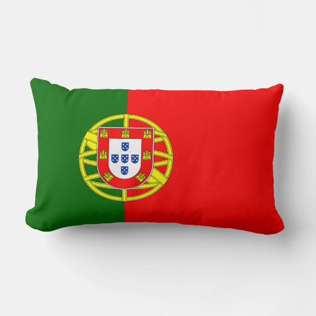 Coussin Rectangle Drapeau Portugal (Recto)