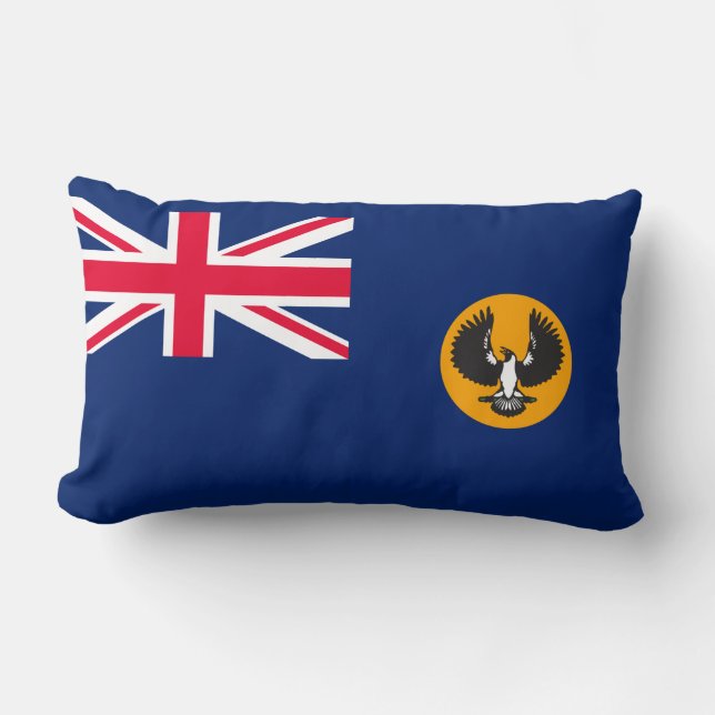 Coussin Rectangle Drapeau sud-australien (État australien) (SA) (Recto)