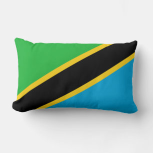 Coussin Rectangle Drapeau tanzanien