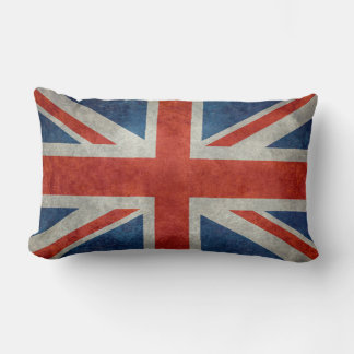 Coussin Rectangle Drapeau Union Jack britannique dans style rétro te