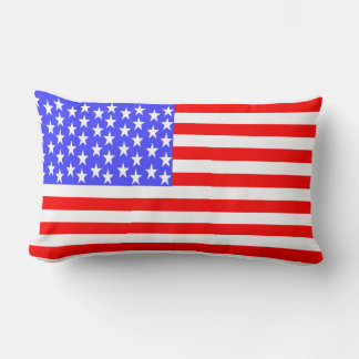 Coussin Rectangle Drapeau USA entièrement imprimé