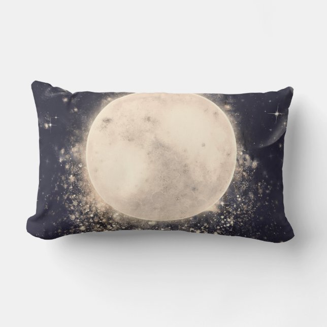 Coussin Rectangle Dream Moon Magic Cosmic Sparkles (Recto)