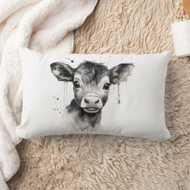 Coussin Rectangle 🛌 💤 "Dreamy Dairy" Cow Cushion 💤 (Couverture)