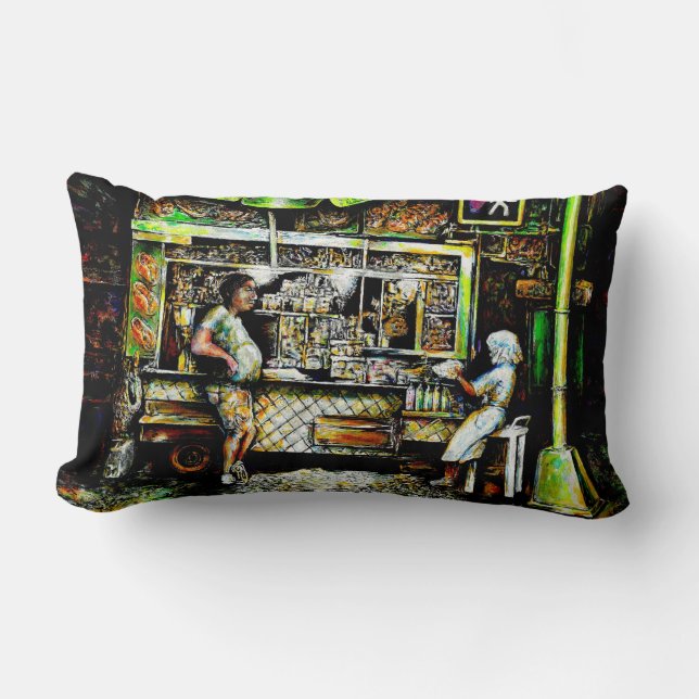 Coussin Rectangle Éblouissant (Recto)