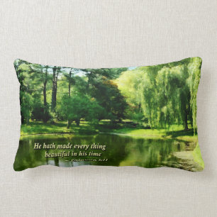 Coussin Rectangle Ecclesiastes 3 11 il Hath fait tout Beautifu