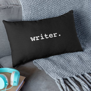 Coussin Rectangle Écrivain noir