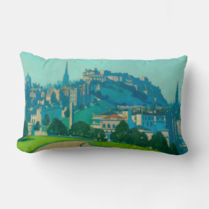 Coussin Rectangle Édimbourg, capitale écossaise (par George Henry)