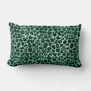 Coussin Rectangle Emerald et Gold Safari Series Design 9