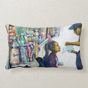 Coussin Rectangle En fin de compte produit de l'espoir