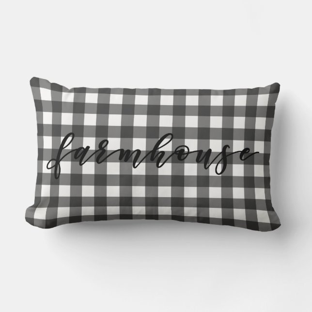 COUSSIN RECTANGLE EN VICHY FERME (Recto)