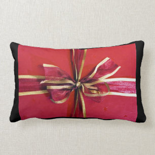 Coussin Rectangle Enveloppe et arcs de cadeau
